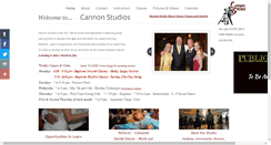 Desktop Screenshot of cannon-studios.com